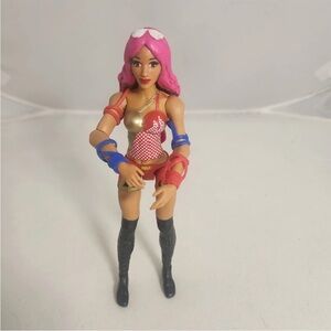 WWE Superstars Sasha Banks Jointed Posable Doll READ